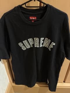 supreme アーチロゴTシャツ　黒のサムネイル