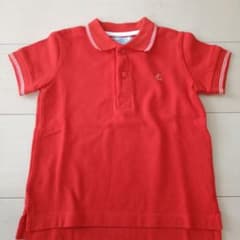 PETIT BATEAU プチバトー ポロシャツ レッドのサムネイル