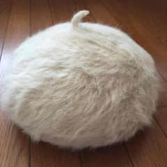 【値下げ】ふわふわファーベレー帽のサムネイル