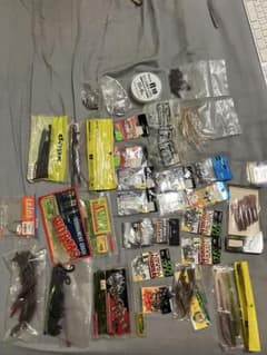 バス釣り引退セット ワーム ゲーリーヤマモト デプス deps シーガーR18