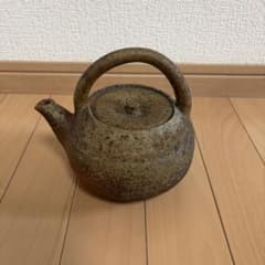 清*ん様 【岡山県重要無形文化財】備前焼 浦上善次 作 急須／注器（陶印あり） 清*ん様 【岡山県重要無形文化財】備前焼 浦上善次 作 急須／注器（陶