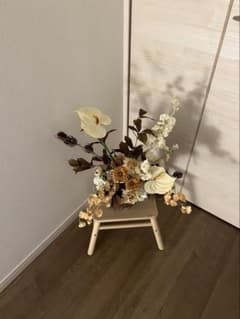 ドライフラワーのアレンジメント★造花に見えない!!のサムネイル