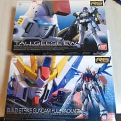 【未組立】RG トールギスEW & ビルドストライクガンダムフルパッケージ 未組立】RG トールギスEW & ビルドストライクガンダムフルパッケージ