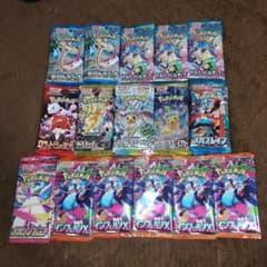新品　未開封　132パック　まとめ売り ポケモンカード 未開封160パック まとめ売り - メルカリ