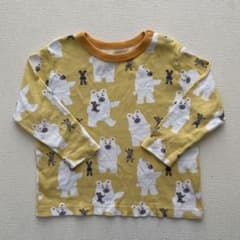 UNIQLO しろくまのパンツ　長袖Tシャツのサムネイル