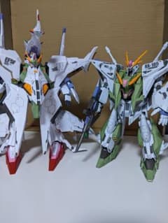 HG　クスィーガンダム　 ペーネロペー　塗装有2体まとめ売りのサムネイル