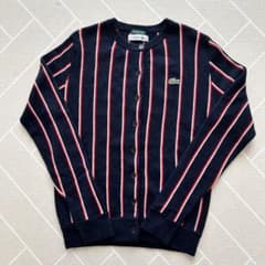 beams 別注 ストライプ カーディガン Sサイズ