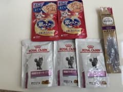 猫 ロイヤルカナン 腎臓サポートチキン3袋等のサムネイル