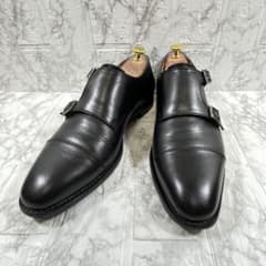 美品】SCOTCH GRAIN ダブルモンク R1812 ブラック 25㎝ - メルカリ