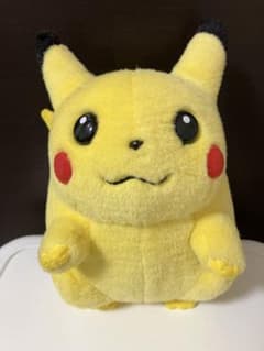 TOMY ピカチュウ ぬいぐるみ 初期 赤タグ 平成レトロ 当時物 - メルカリ