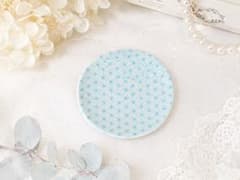麻の葉模様の豆皿（ミントグリーン） 和モダン 小皿のサムネイル
