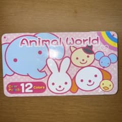 Animal World 色鉛筆 12色セット レイメイ藤井のサムネイル