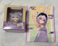 未開封るかっぷ 極楽湯 フロライフゲーマーズ 猫又おかゆ 未使用タオルのサムネイル