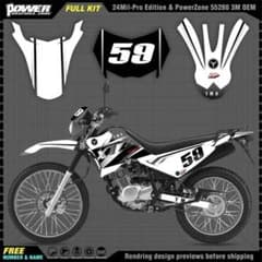 在庫残り１点グラフィックデカール　YAMAHA XTZ125用のサムネイル
