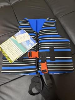 【新品・未使用】子ども用 ライフジャケット キッズ用 救命胴衣110-130cmのサムネイル
