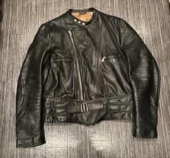 HARRO 60s 70sドイツ製 ビンテージレザージャケット　茶芯 HARRO ドイツ製 ヴィンテージ レザージャケット ボアライナー70s 80s