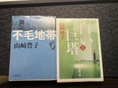 山崎豊子 不毛地帯 白色巨塔 2冊セットのサムネイル