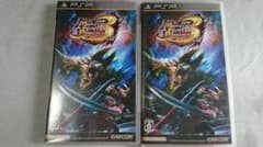 used PSP 소프트 몬스터 헌터 휴대용 3rd 2 개