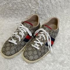 GUCCI グッチ GGスプリーム シェリーライン スニーカー ローカット