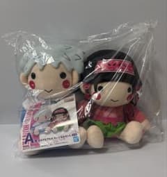 HUNTER × HUNTER 이치 반 쿠지 A상 키루아 & 알카 인형 세트
