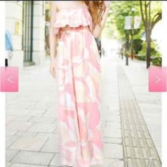 RADY♡ ミルフルールマーブルジョーゼットマキシワンピースのサムネイル