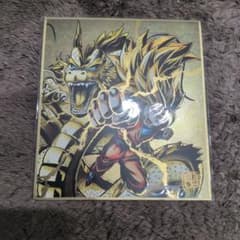 ドラゴンボール 超サイヤ人3 孫悟空 イラスト色紙のサムネイル