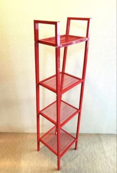 IKEA イケア レールベリ 4段 赤色 レッド 廃盤色 - メルカリ