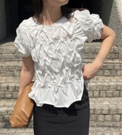 【定価9900円】シャーリングホイップTシャツのサムネイル