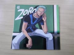 ワンピース 森永 シール ゾロ ステッカー 缶チョコ レトロ 希少 メタル