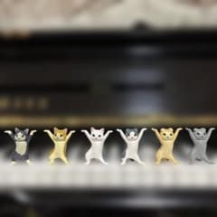ねこの置物 フィギュア 6体セット ☆スピード発送・スピード返信☆のサムネイル