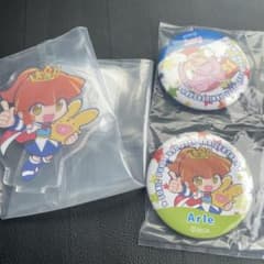 セガラッキーくじ ソニック＆ぷよぷよ アルル B賞 アクリルスタンド 缶
