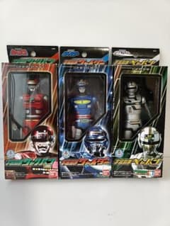 美品】宇宙刑事ギャバン シャリバン シャイダー ソフビ フィギュア 3点