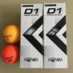 HONMA D1 ゴルフボールセット 8個のサムネイル