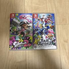 Nintendo Switch ソフト スプラトゥーン２ スマッシュブラザーズのサムネイル