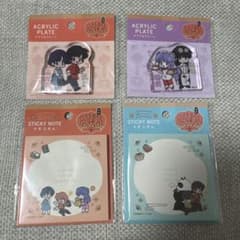 란마 1/2. 아크릴 플레이트 & 스티커 메모 세트