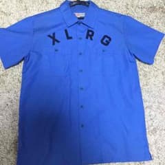 XLARGE ボーリングシャツ ブルーのサムネイル