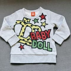 BABYDOLL✩.*˚トレーナー 100cmのサムネイル