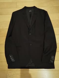 A.P.C　ジャケット　黒・ウールのサムネイル