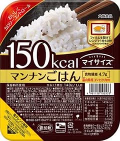 150kcalマイサイズ マンナンごはん　3個セットのサムネイル