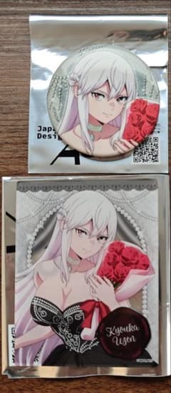 魔都精兵のスレイブ 羽前京香 缶バッジ+アクリルカード セット - メルカリ