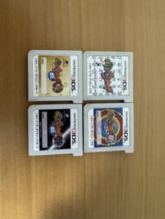 妖怪ウォッチ1、妖怪ウォッチ2 元祖、本家、真打 3DS まとめ売りのサムネイル