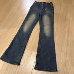 ハイウエスト フレアデニムパンツのサムネイル