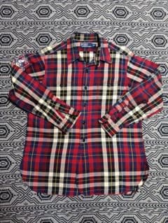 難あり　Polo by Ralph Lauren ネルシャツ チェックのサムネイル