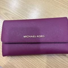 MICHAEL KORS 長財布 パープルのサムネイル