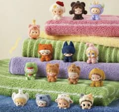 Pop mart pop bean pajama 5個セット！のサムネイル