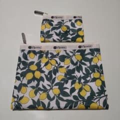 LeSportsac レモン柄 ポーチ 2点セットのサムネイル