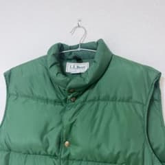 L.L.Bean グリーンダウンベストのサムネイル