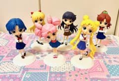 美少女戦士セーラームーン Q posket フィギュア 6体セット - メルカリ