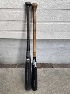 BEYOND MAX LEGACY&木製バット2本セット（78cm、560g） BEYOND MAX LEGACY&木製バット2本セット（78cm、560g） - メルカリ