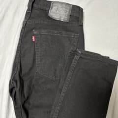 Levi's 502 ブラックデニムのサムネイル